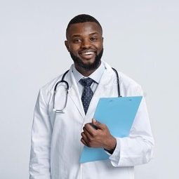 portrait-positive-black-doctor-holding-medical-chart-male-over-white-background-178499631 (1)